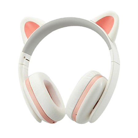 Censi Creative Cat Ear Stereo Over-Ear Gaming Bass Headset