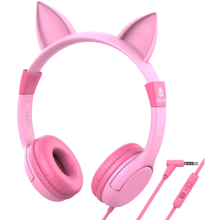 iClever HS01 Headphones with Mic & Volume limited 85/94dB