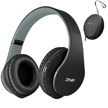 Zihnic Wireless and Wired Over Ear Headphones